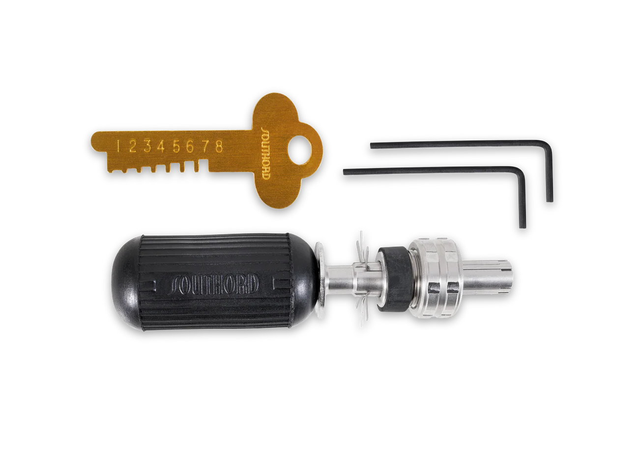 SouthOrd TPXA-7 tubular pick – 7-pins verstelbaar gereedschap