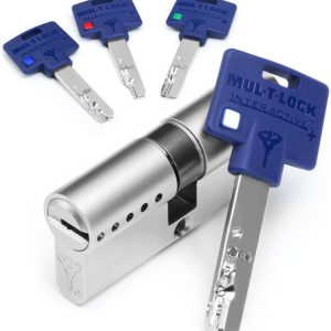 Mul-T-Lock Interactive+ dubbele cilinder SKG*** 1 cilinder met 3 sleutels