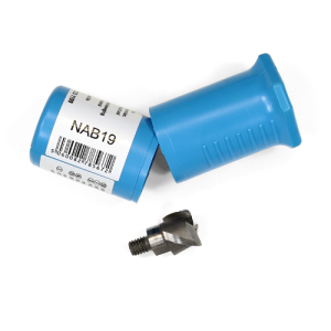 Soubertools snel verwisselbare slotkastfrees 19 mm – hardmetalen frees voor hout en aluminium